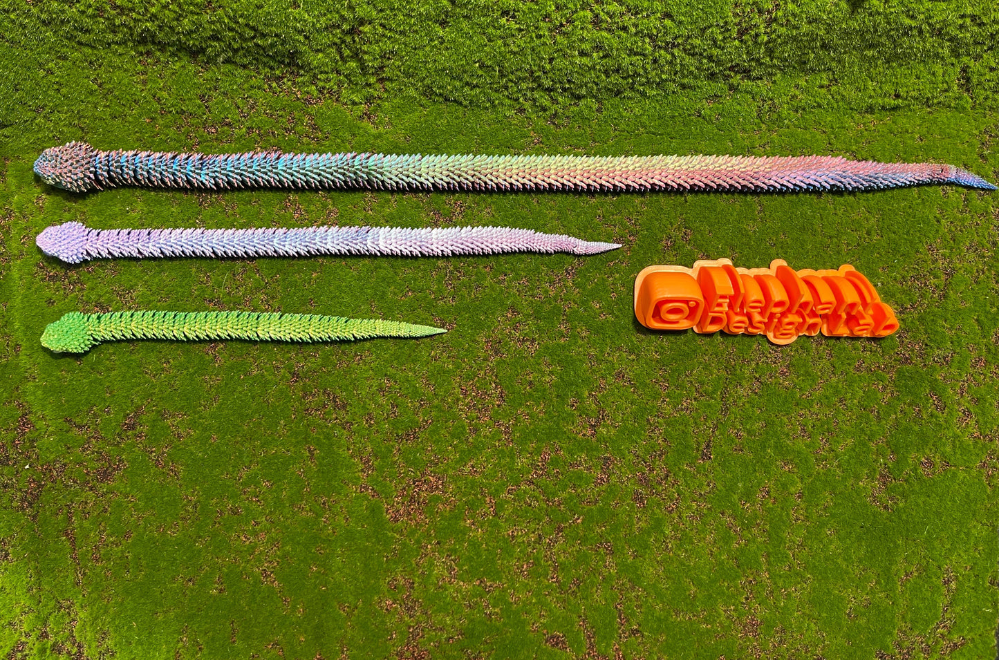 Flexible snake toy
