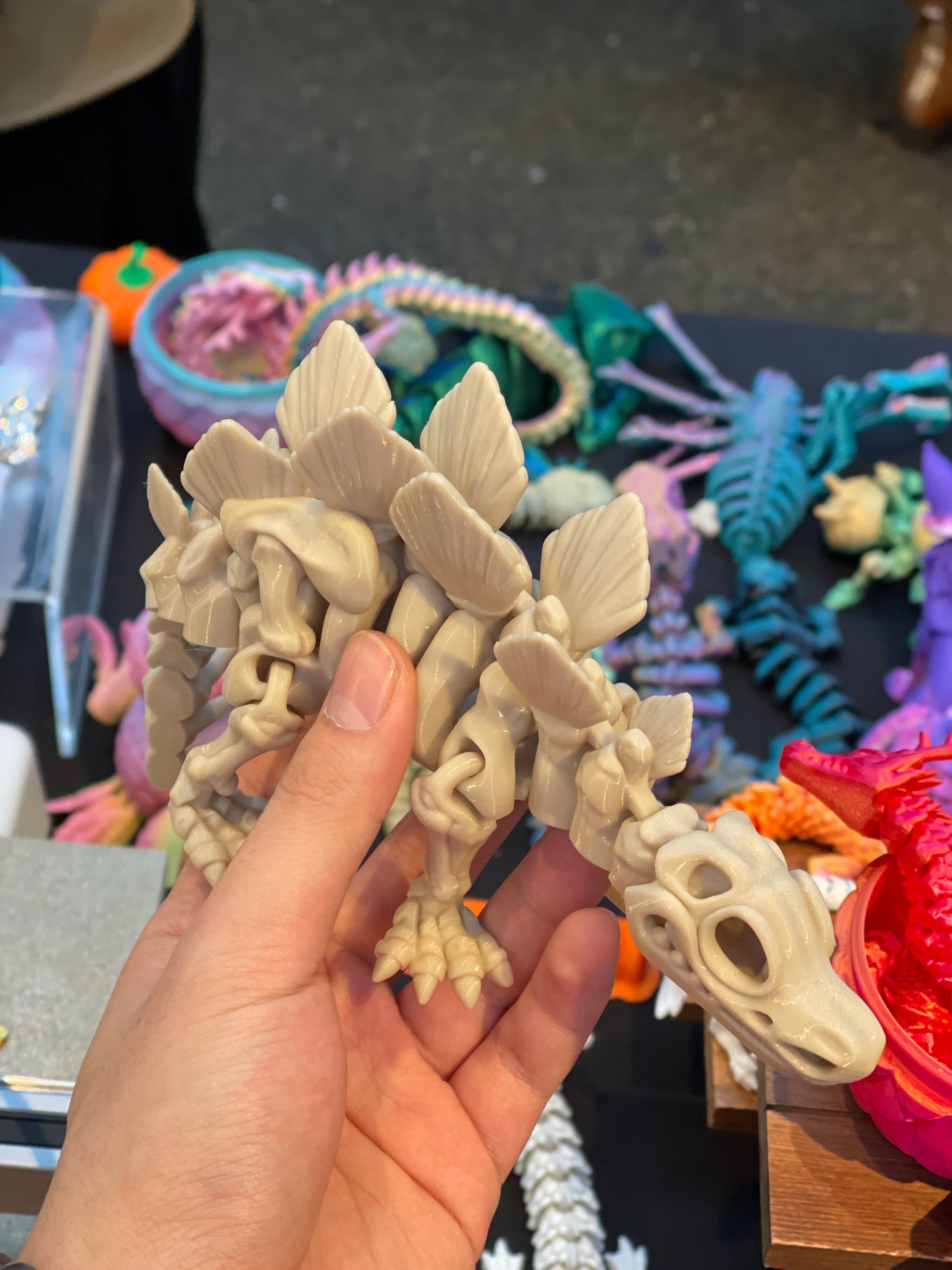 Bone stegosaurus