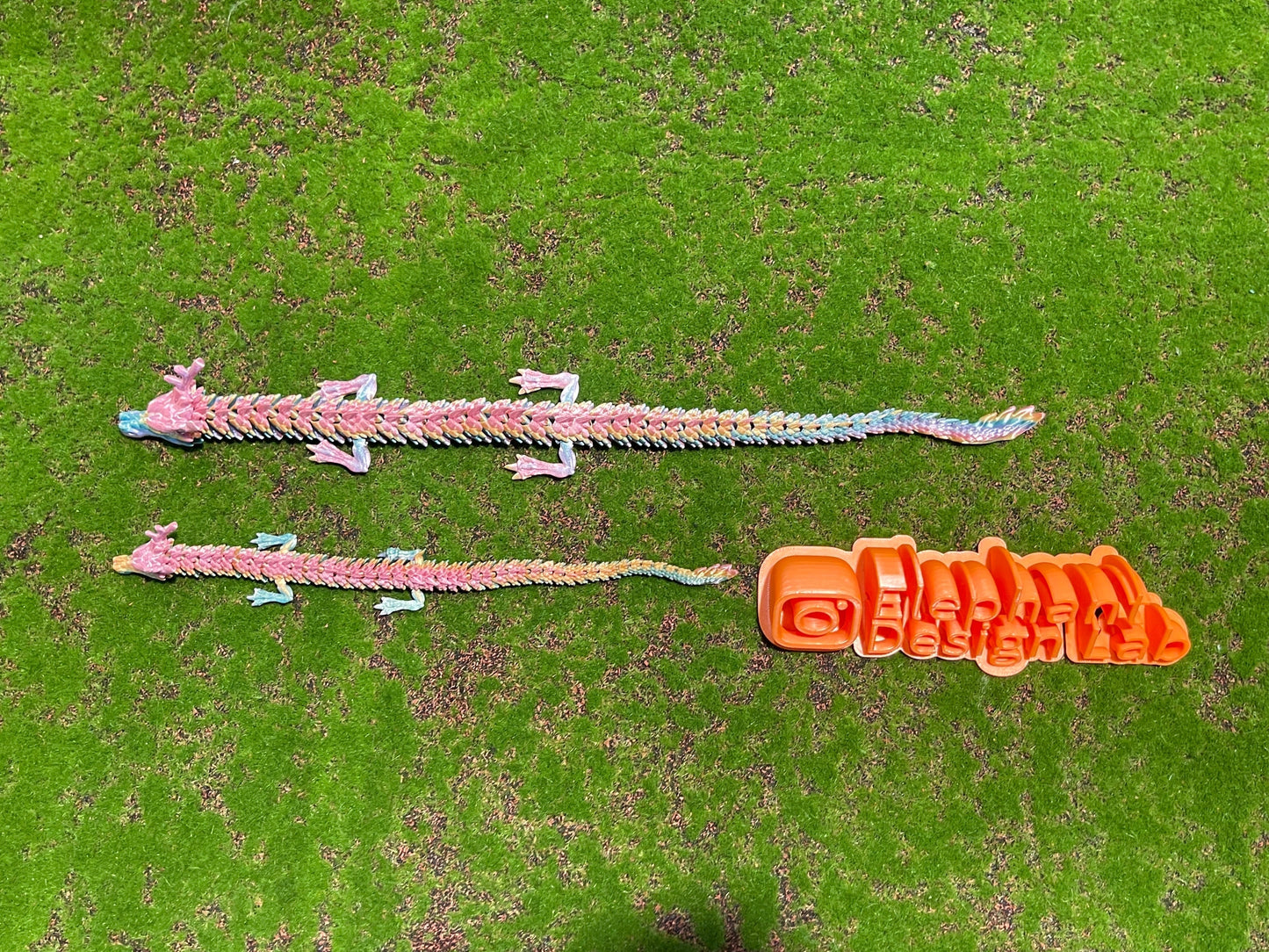 Flexible Chinese dragon and dragon egg