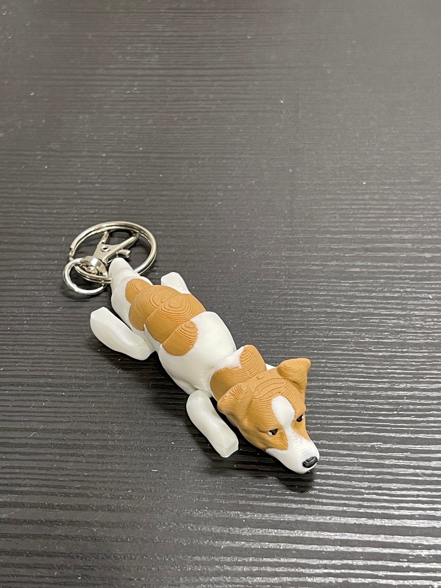 Cute Dog Keychain – 3D Printed Puppy Charm