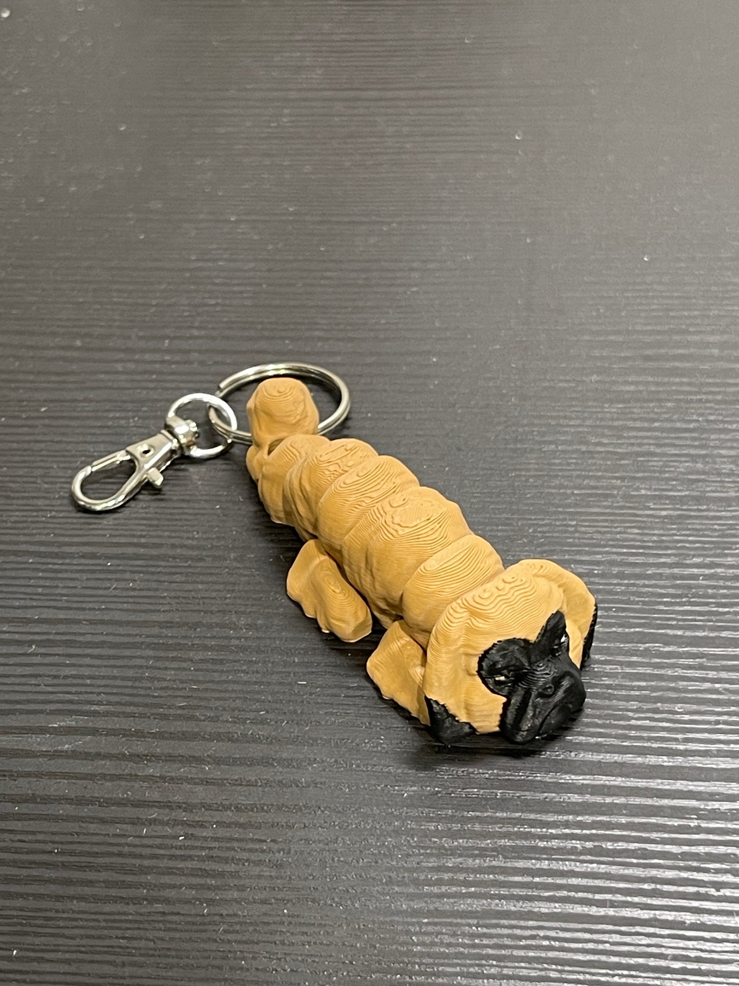 Cute Dog Keychain – 3D Printed Puppy Charm