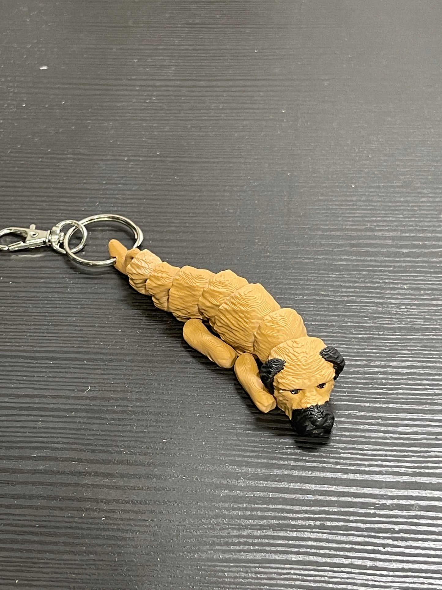 Cute Dog Keychain – 3D Printed Puppy Charm