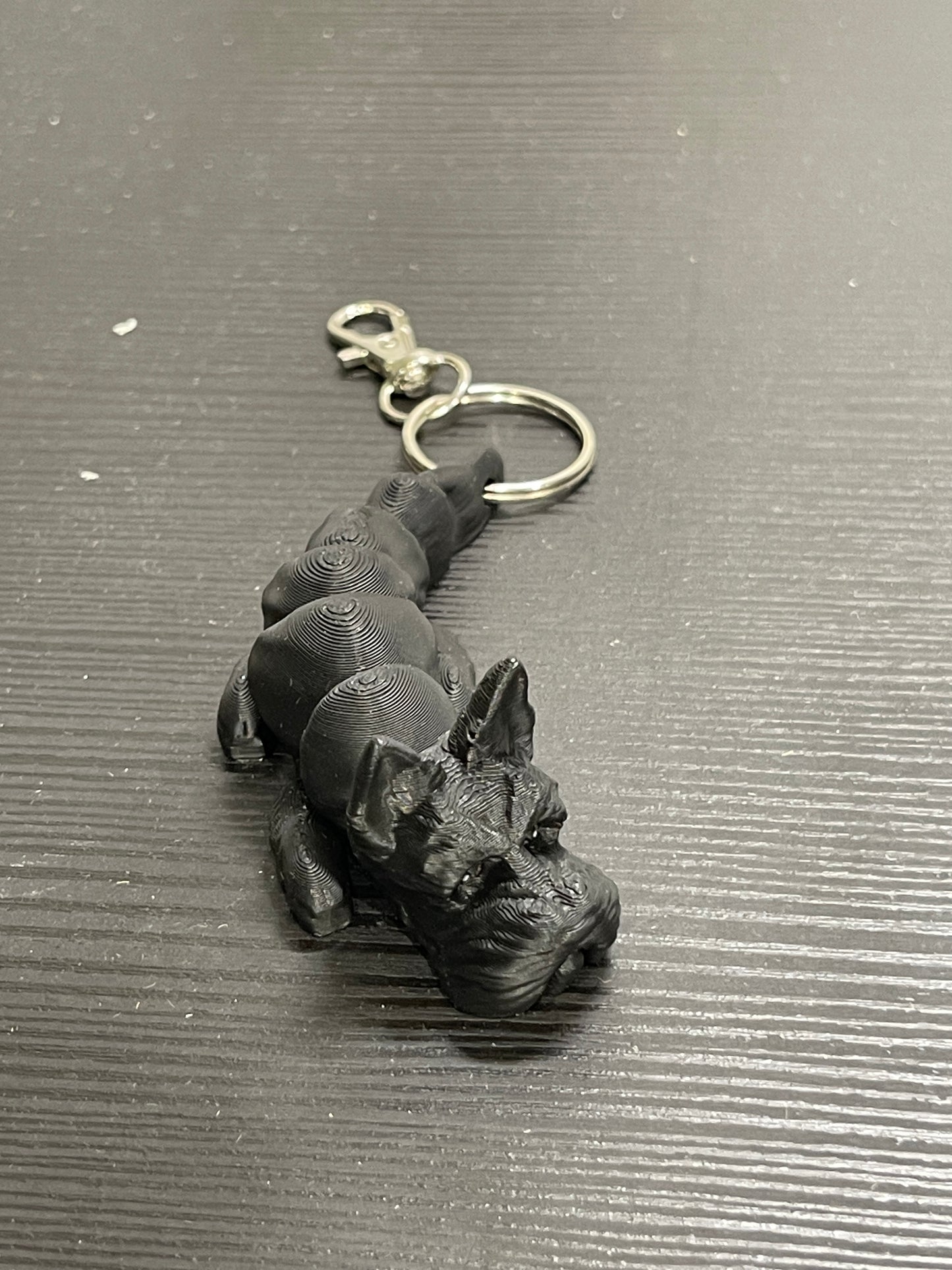 Cute Dog Keychain – 3D Printed Puppy Charm