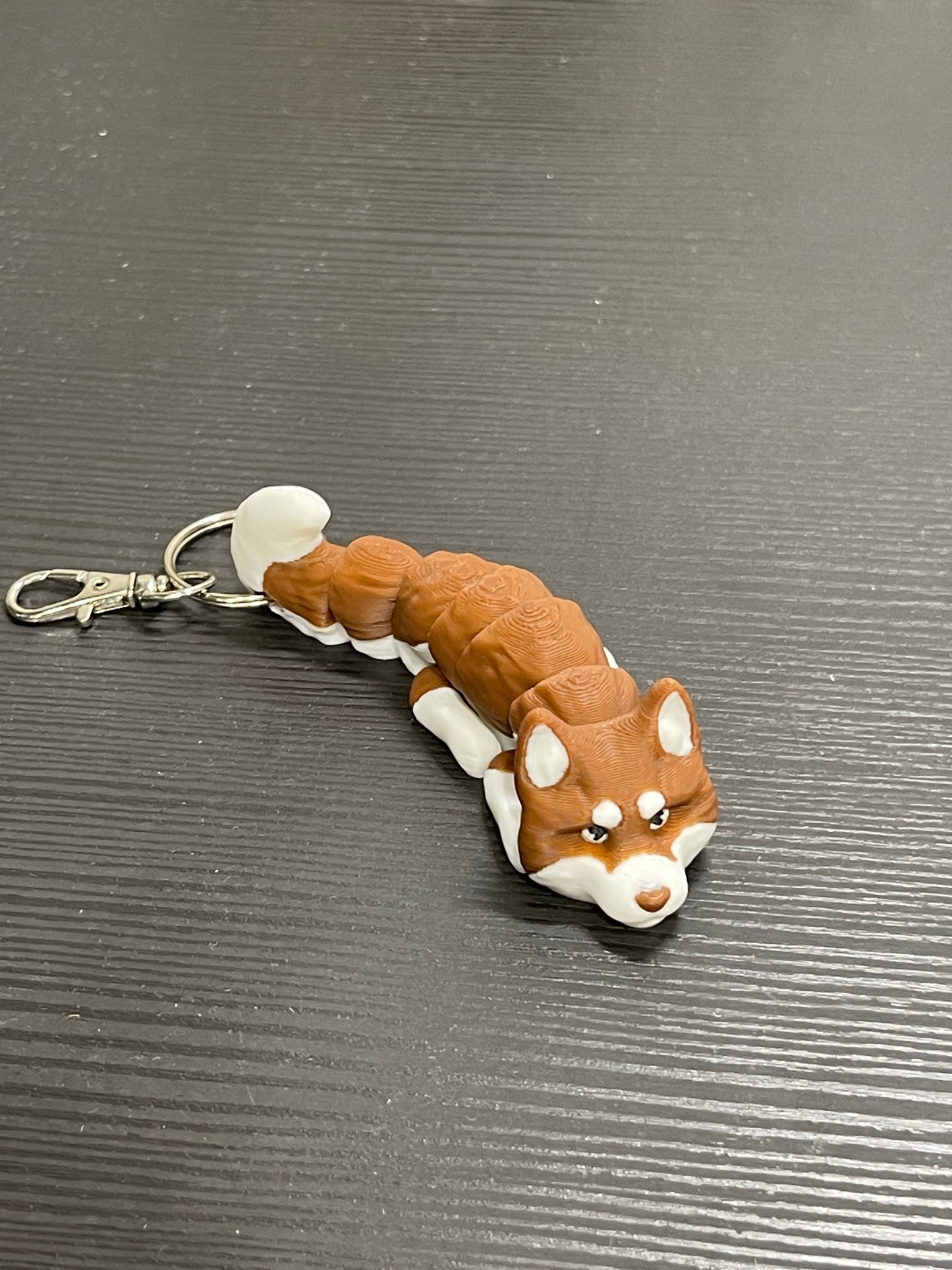 Cute Dog Keychain – 3D Printed Puppy Charm