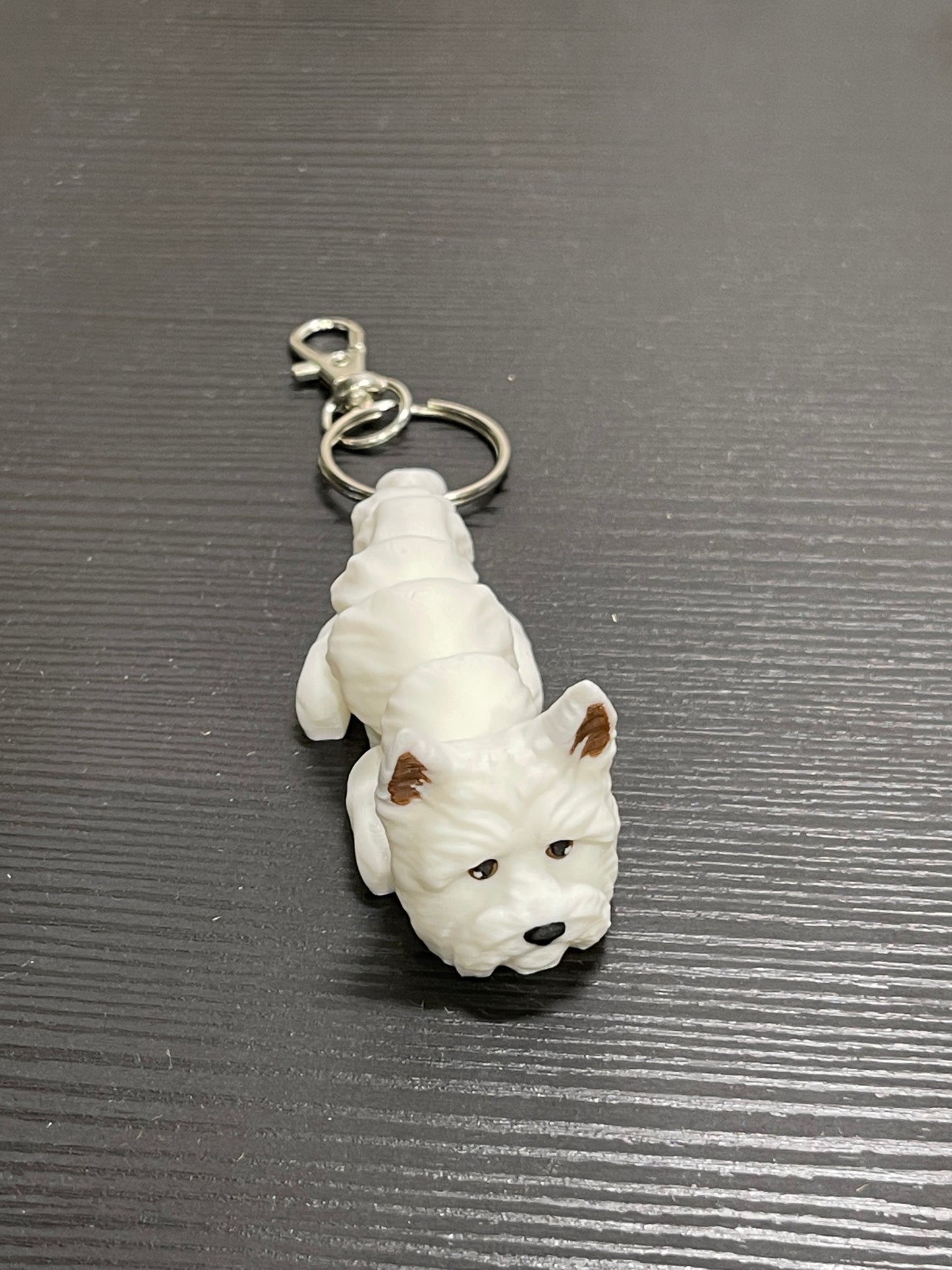 Cute Dog Keychain – 3D Printed Puppy Charm
