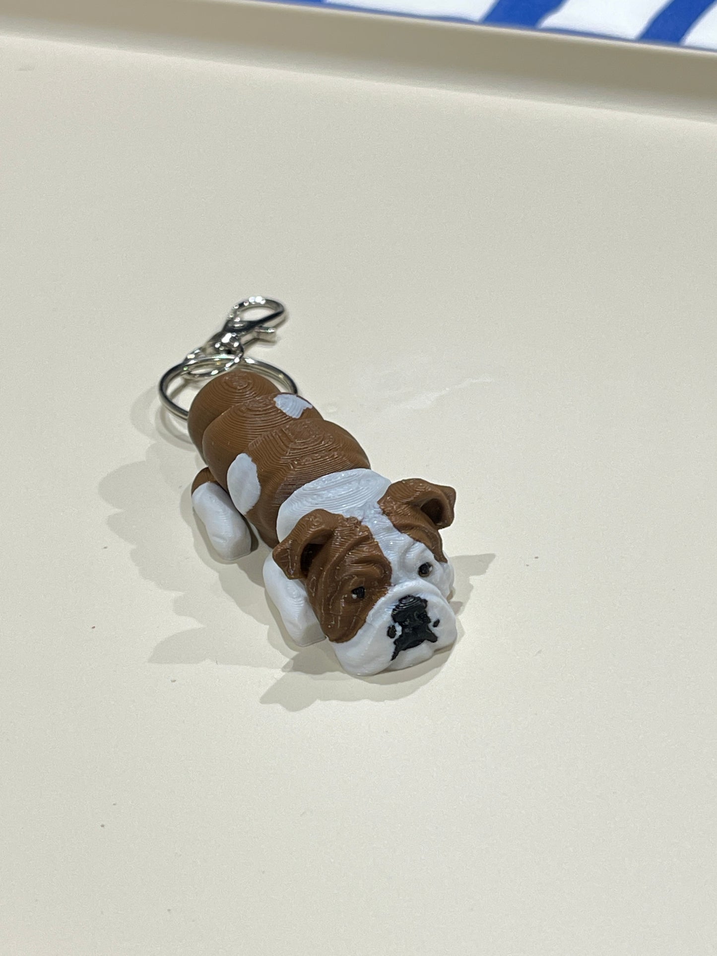 Cute Dog Keychain – 3D Printed Puppy Charm