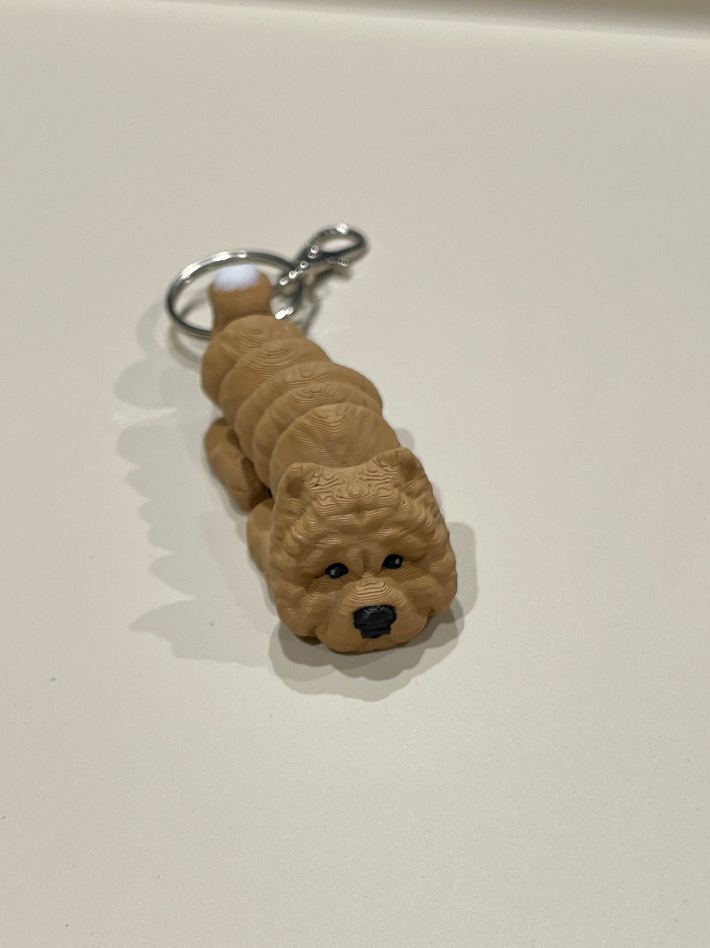 Cute Dog Keychain – 3D Printed Puppy Charm