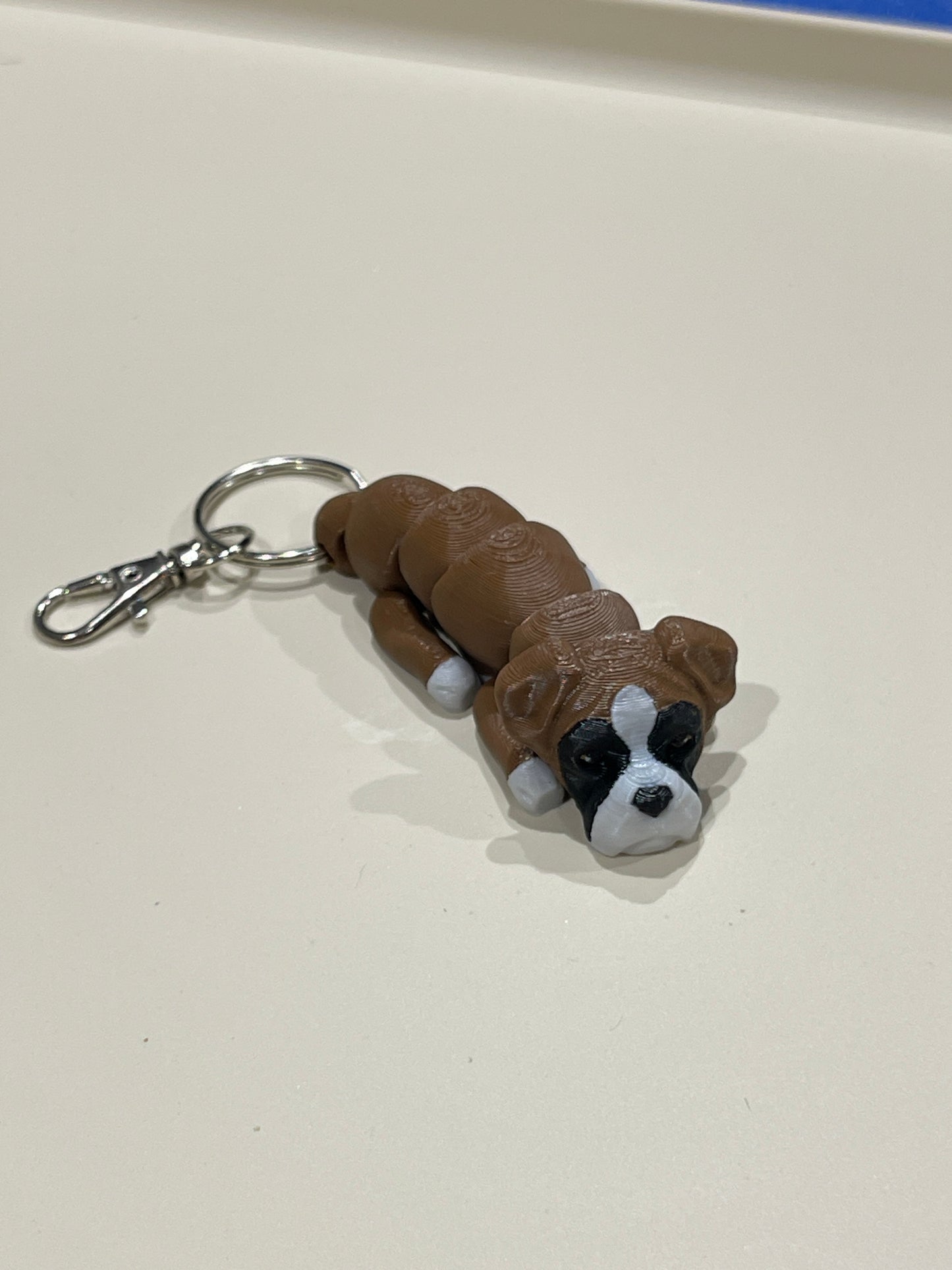 Cute Dog Keychain – 3D Printed Puppy Charm