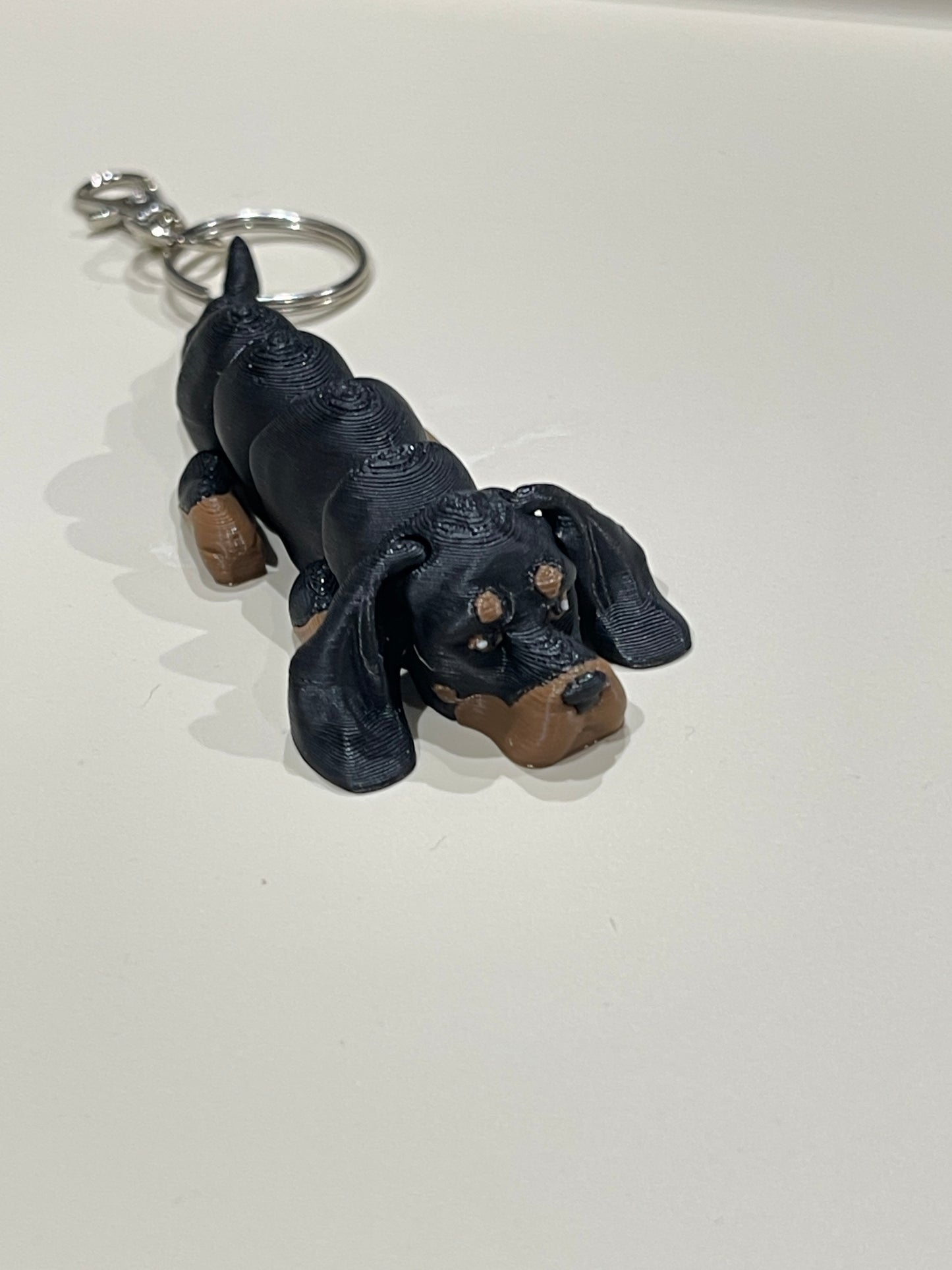 Cute Dog Keychain – 3D Printed Puppy Charm